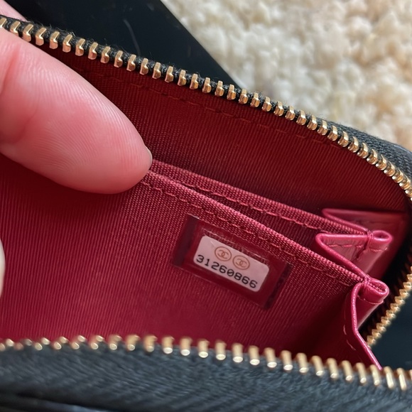 Chanel 19 zip coin purse wallet - Picture 6 of 8